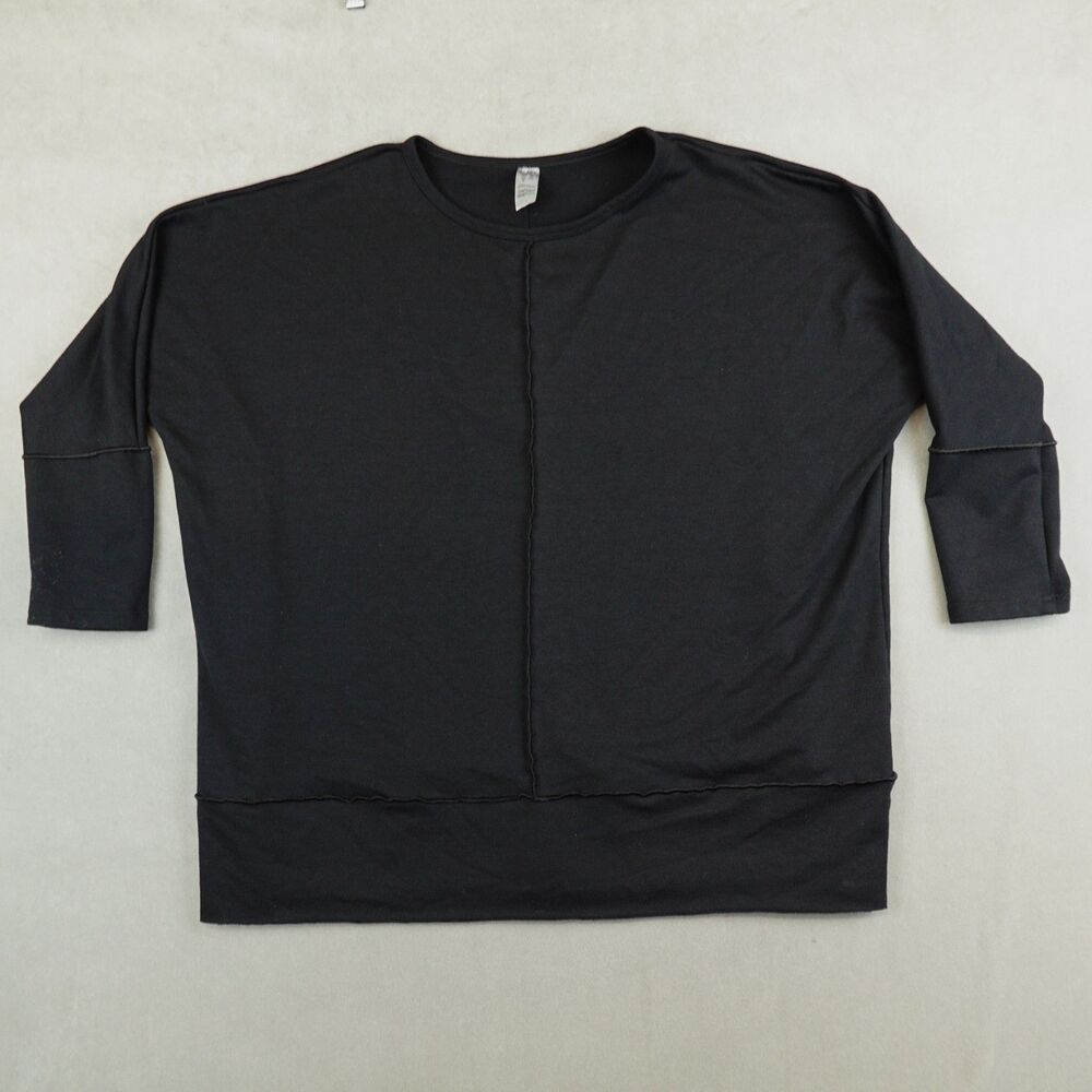 SPANX Perfect Length Dolman 3/4 Sleeve Pullover Top Oversized Sweatshirt Medium